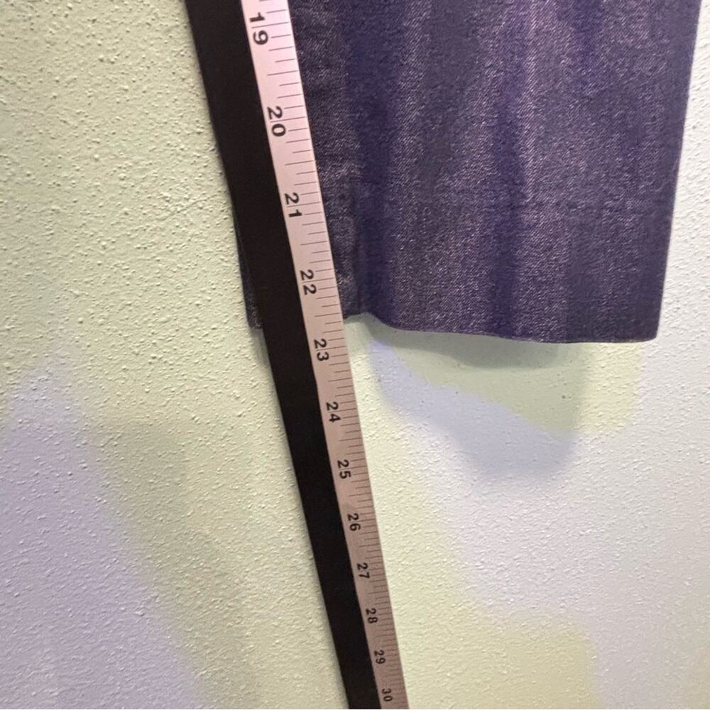 Talbots Women’s Dark Petite Chatham Ankle Pant Size 6P With Side Zipper - Picture 9 of 10